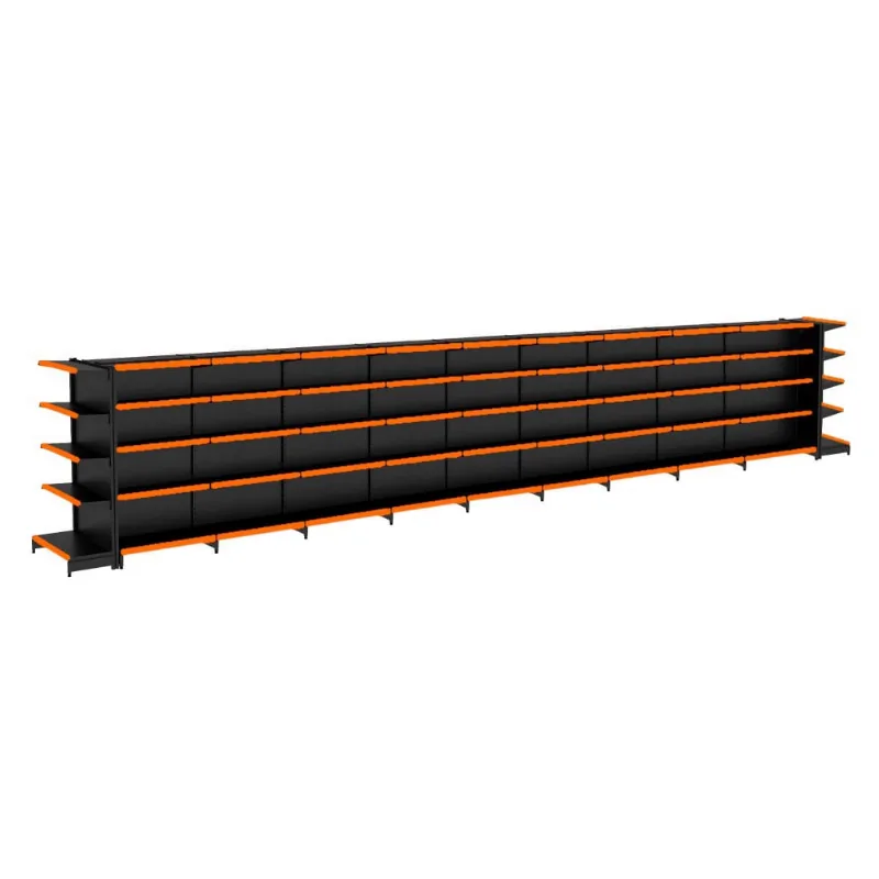 Gondola Centro 170 Fit Ate 9 Metros 2 Ponta Preto 100b Pe Laranja