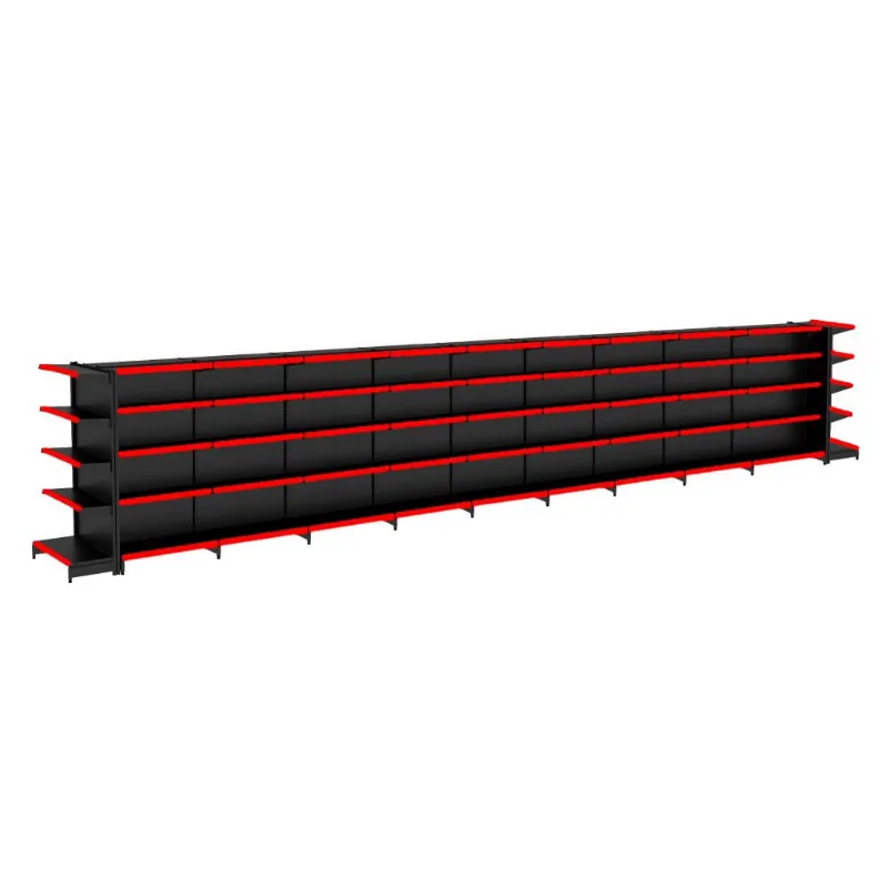 Gondola Centro 170 Fit Ate 9 Metros 2 Ponta Preto 100b Pe Vermelho