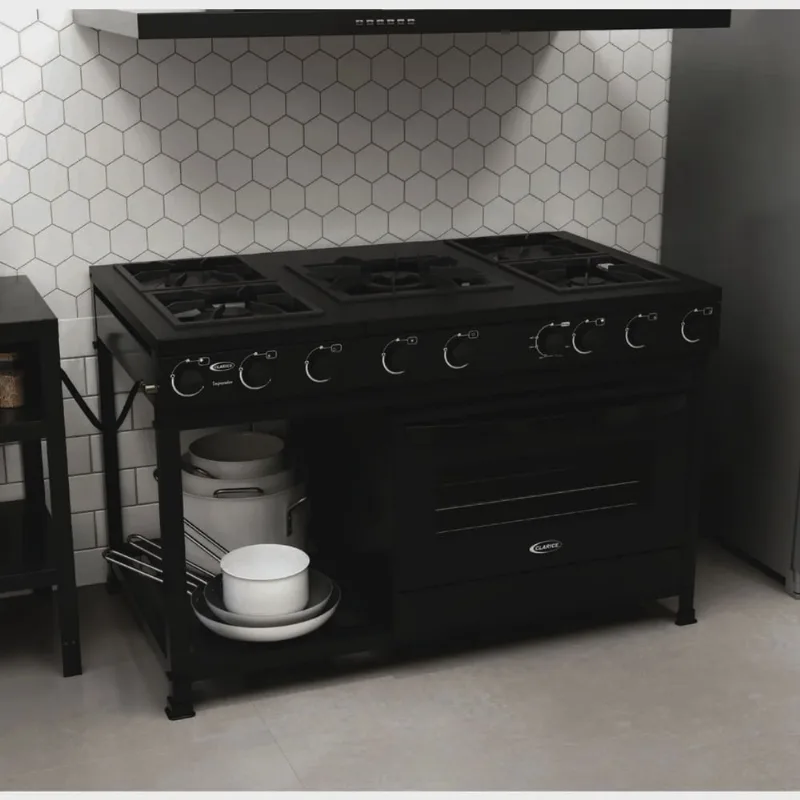 Fogão Semi-industrial 5 Queimadores com Forno 112