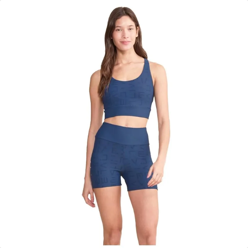 Top Live Icon Hydefit Adaptiv Feminino M / Azul / Marinho