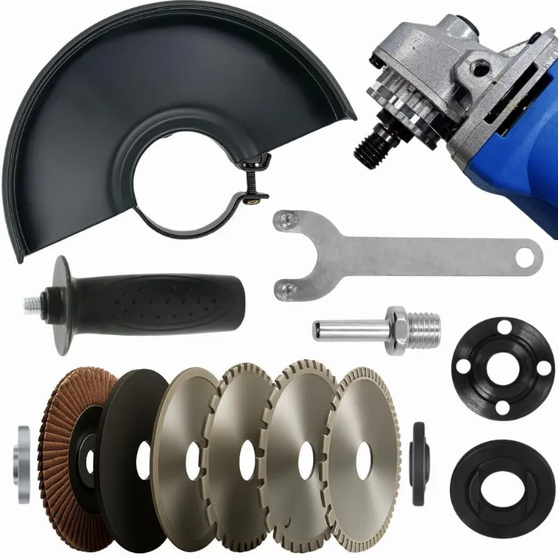 Adaptador Politriz Lixadeira Esmerilhadeira Kit Protetor