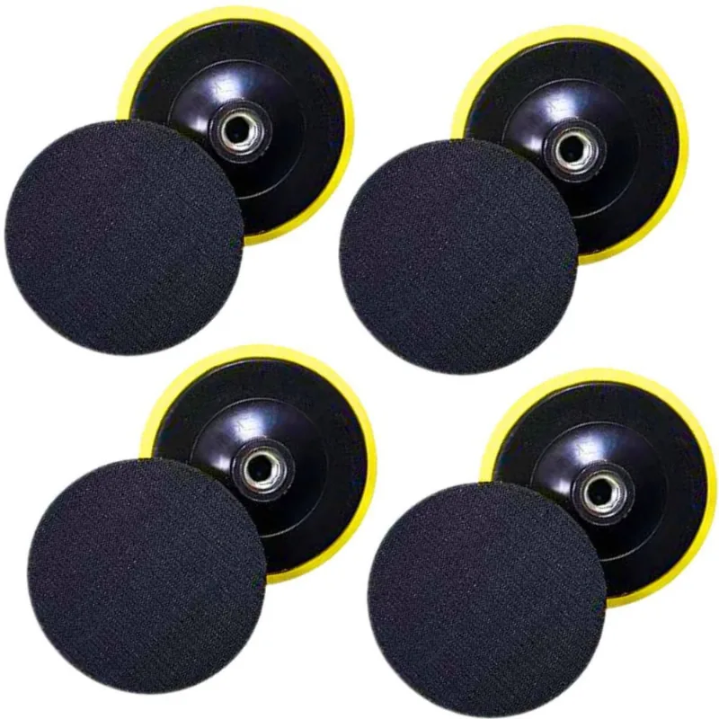 4 X Suporte Prato Disco 4 Polegadas 100Mm Politriz