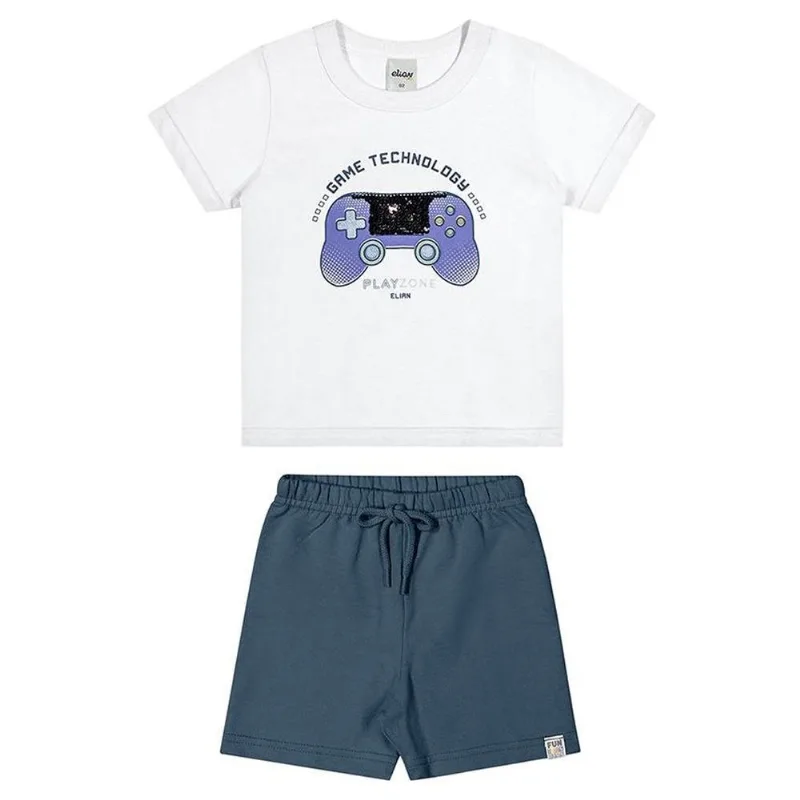 Conjunto Infantil Elian 4 Branco (MP)