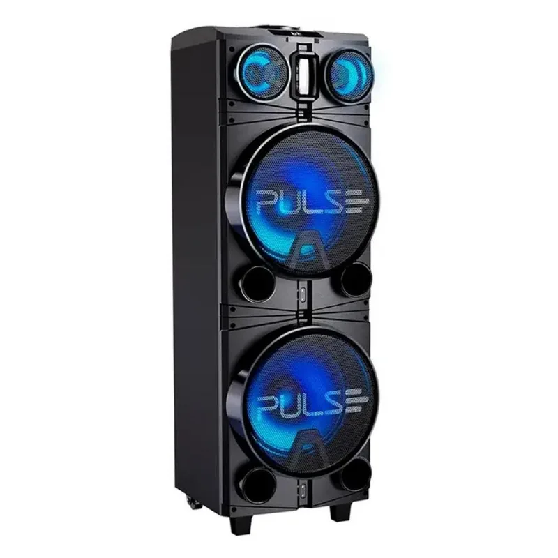 Caixa De Som Amplificada Pulse Torre Storm 2 1500W RMS Bluetooth SP514 (MP)