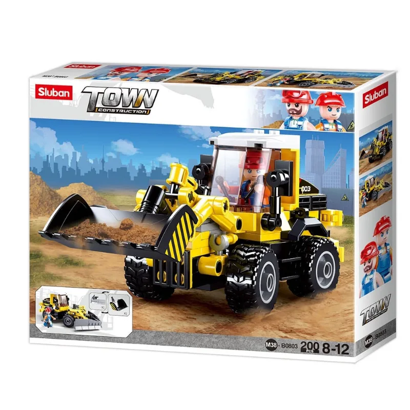 Blocos de Montar Trator 200 Peças Multikids - BR2282