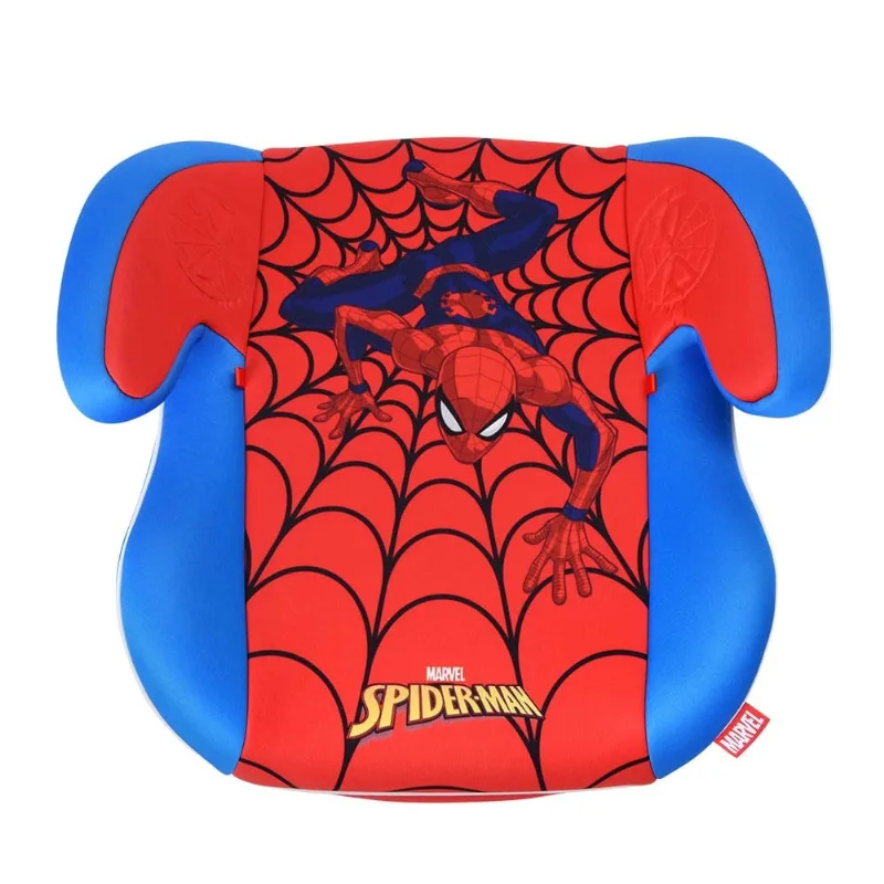 Assento De Carro Booster - Marvel - Multikids - Homem Aranha - Vermelho - 15-36 Kg