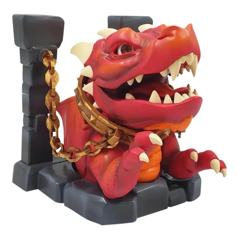 Brinquedo Fantoche - Chain Breakerx Dragon Zinder Vermelho Com Som - Multikids - Multikids