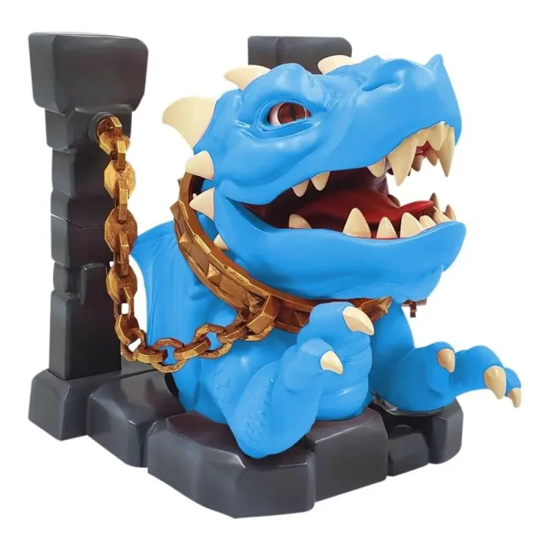 Brinquedo Fantoche - Chain Breakerz Dragon Shard Azul Com Som - Multikids - Multikids