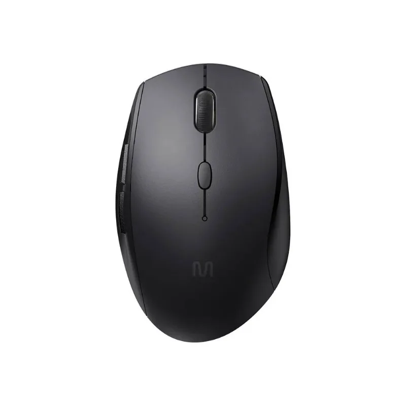 Mouse Sem Fio Multilaser MO381 Clique Silencioso 1600DPI Preto (MP)