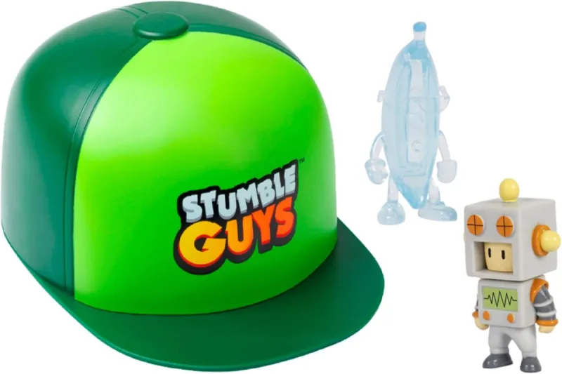 Stumble Guys Série 2 - Boné com 2 Mini Figuras Surpresas - Multikids - MULTI KIDS - Colecionáveis