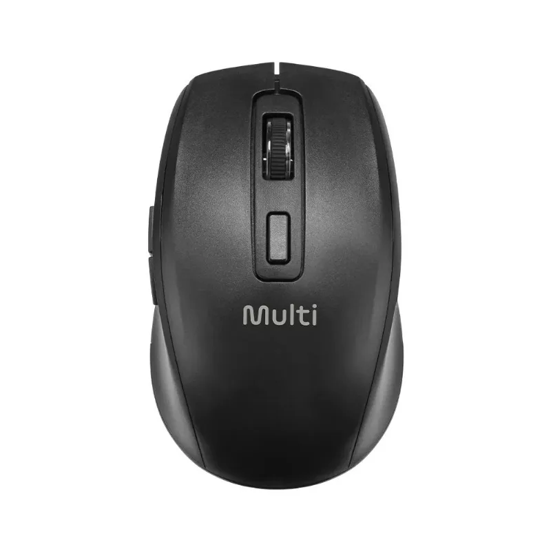 Mouse Sem Fio Recarregável Multi MS750 Bluetooth E USB 1600DPI Preto MO403 (MP)