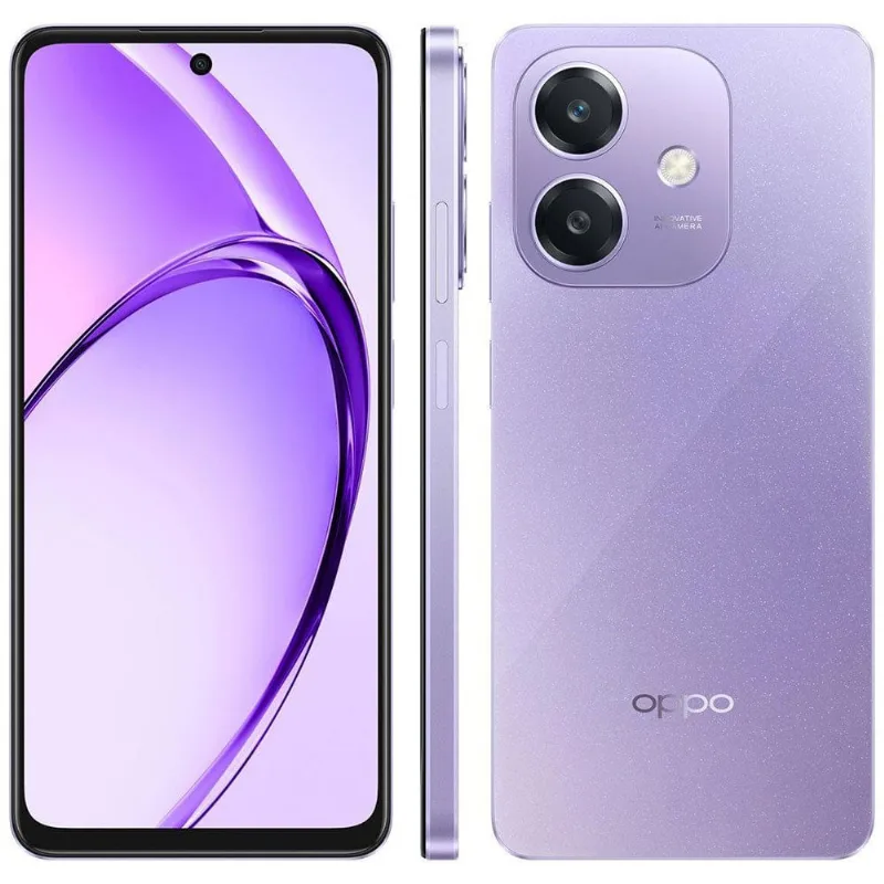 Smartphone Oppo A40 Lilás 256GB Tela 6.7" Câmera 50MP 4GB RAM
