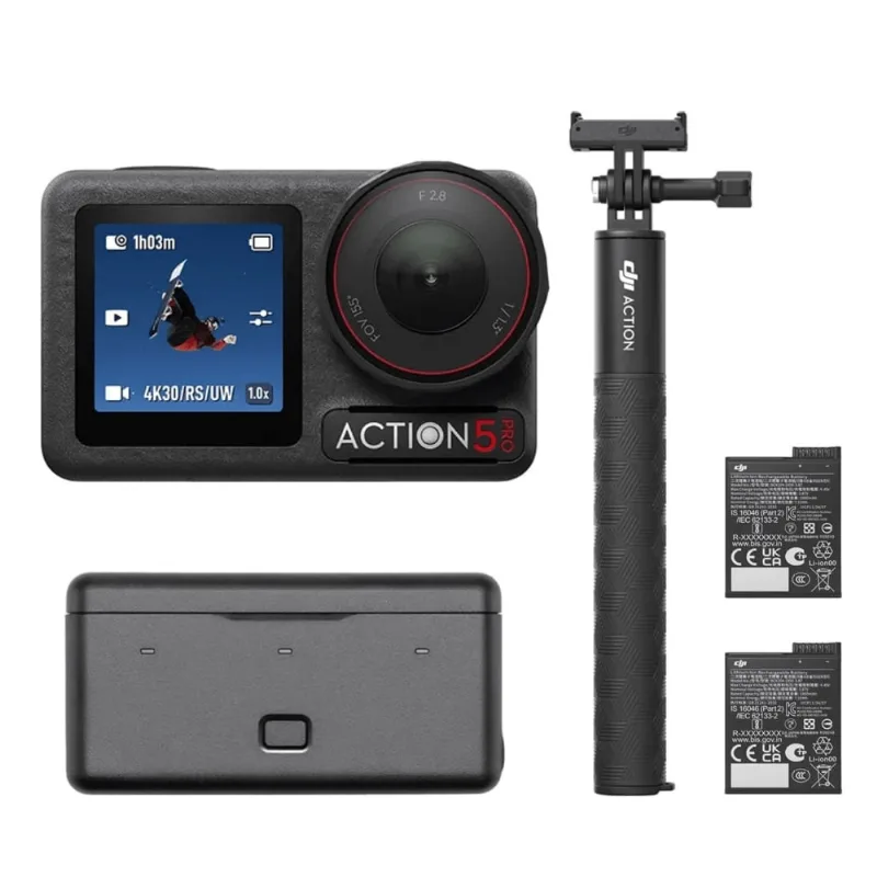 Câmera dji Osmo Action 5 Pro Adventure Combo - dji