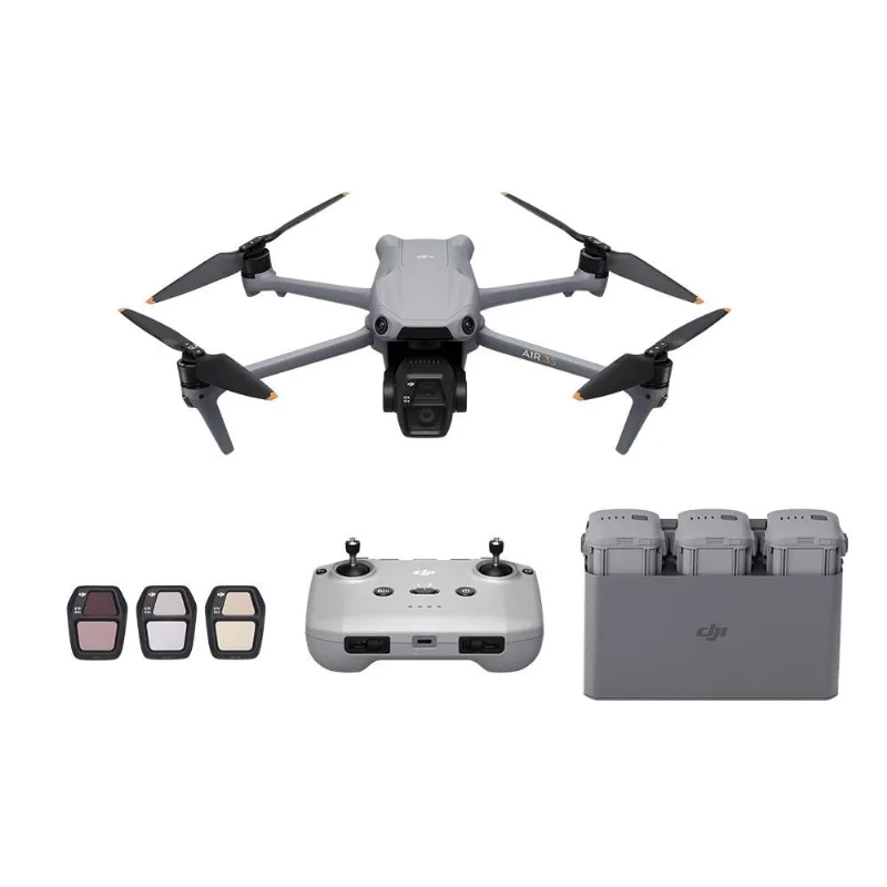 Drone DJI Air 3S Fly More Combo (Sem tela) BR - DJI055 - dji