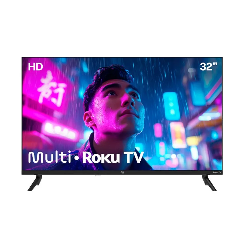 Smart TV dled 32 HD Multi Essencial Roku 3HDMI 2USB Wi-Fi