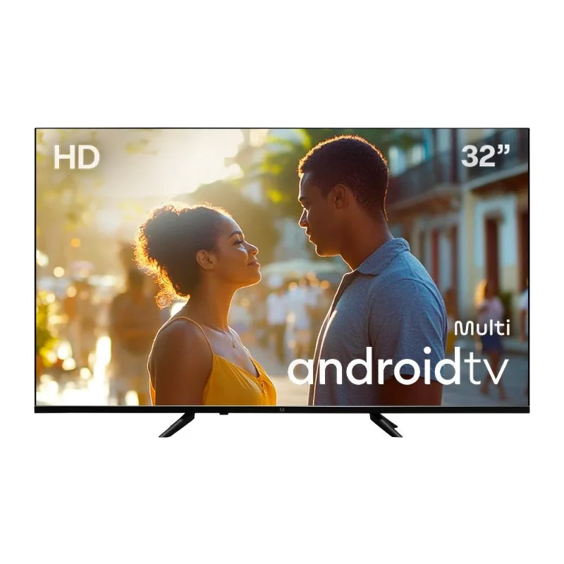 Smart TV DLED 32 HD Multi Essencial Android 11 3HDMI 2USB Wi-fi Bluetooth