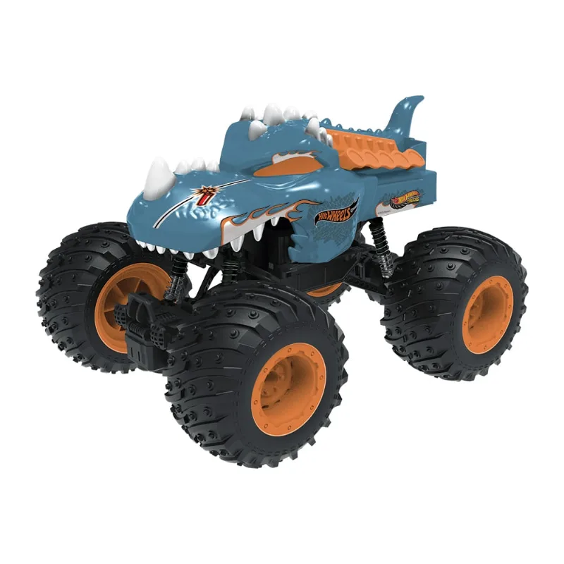Carrinho De Controle Remoto - Hot Wheels - Monster Truck - Dino Thunder - Multikids