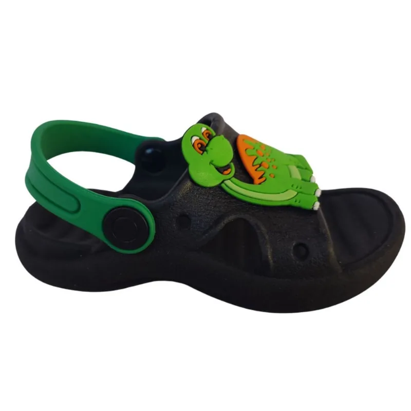 Papete Sandália Infantil Masculino Chinelo Dinossauro Menino Presente Aniversário Escolar