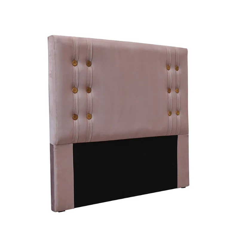 Cabeceira Cama Box Queen 160 cm Gênova Veludo Lilás S04 - D'Rossi