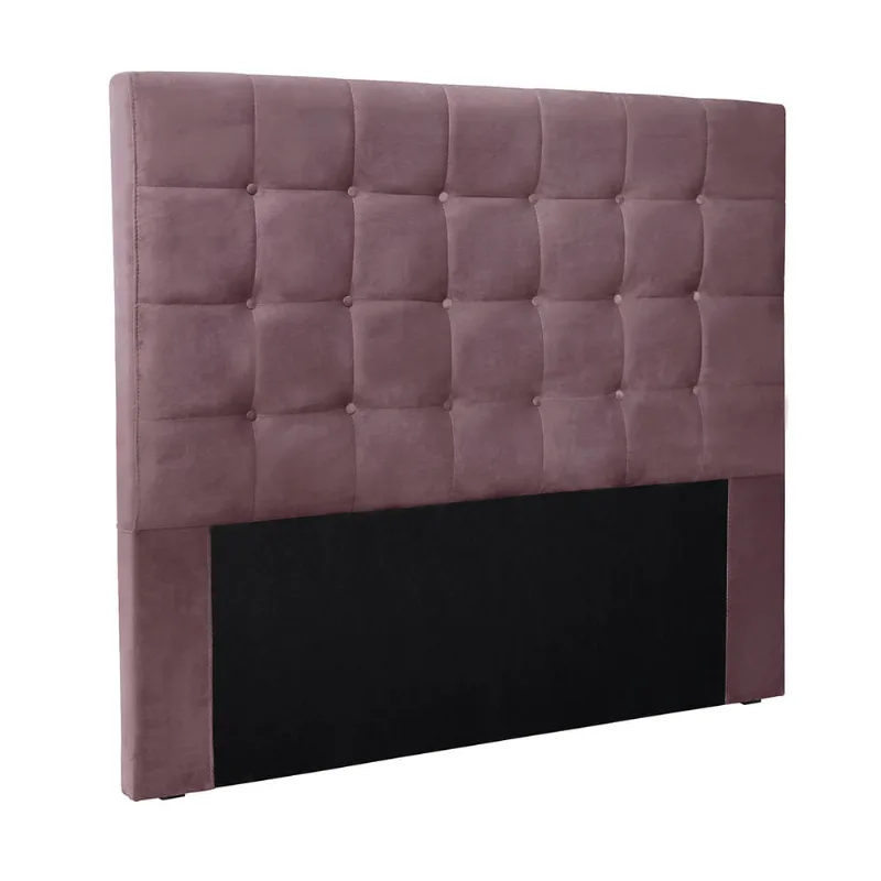 Cabeceira Cama Box King 195 cm Verona Veludo Uva S04 - D'Rossi