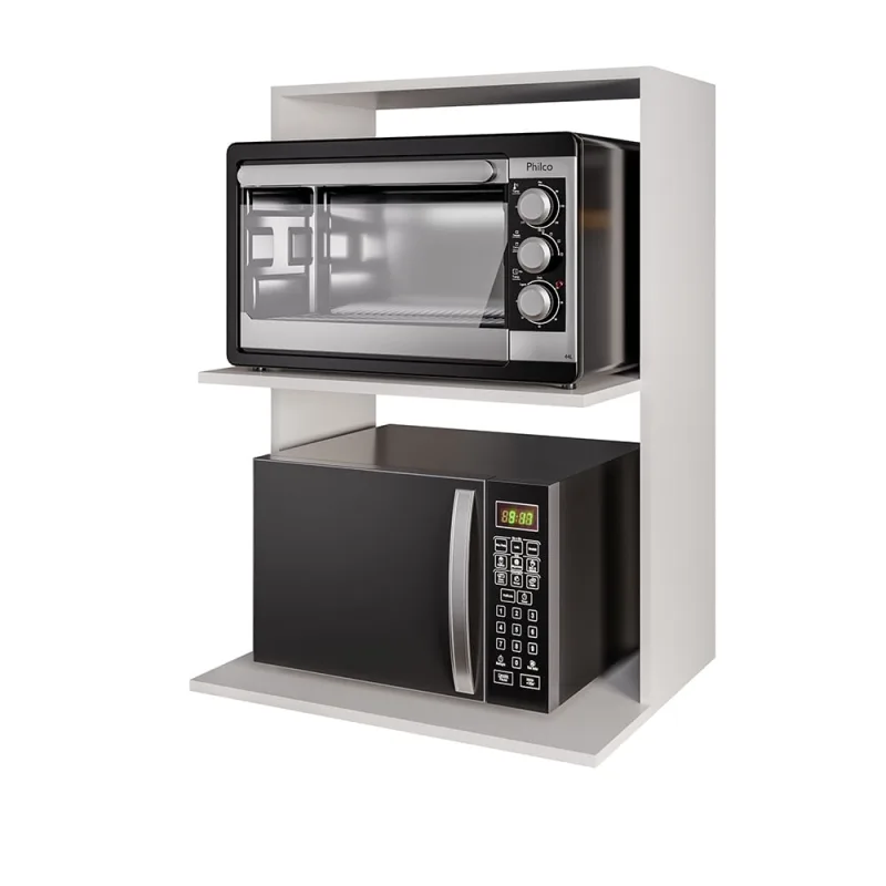 Suporte para Microondas e Forno Nicho Suspenso Thai 60cm M12 - D'Rossi - D'Rossi