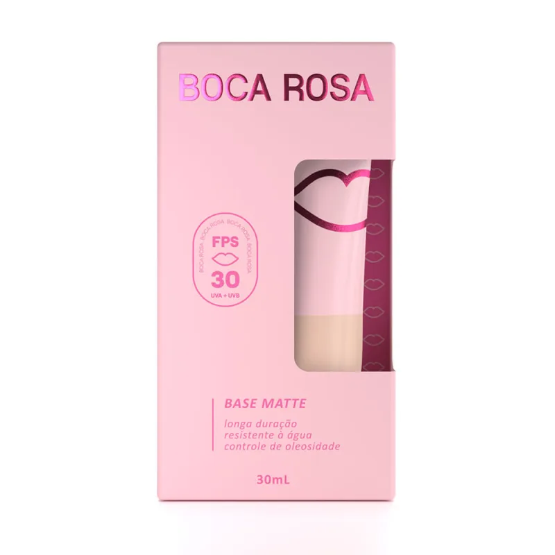 Base Líquida Matte cor 20 Juliana FPS30 Boca Rosa 30ml - BOCA ROSA