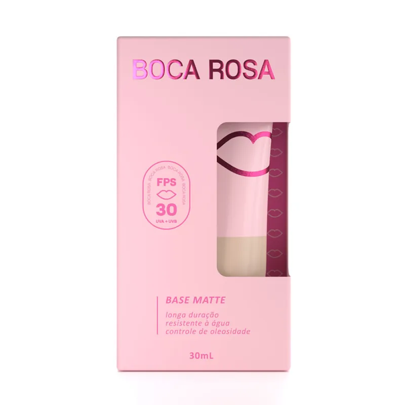 Base Líquida Matte cor 22 Mayara FPS30 Boca Rosa 30ml - BOCA ROSA