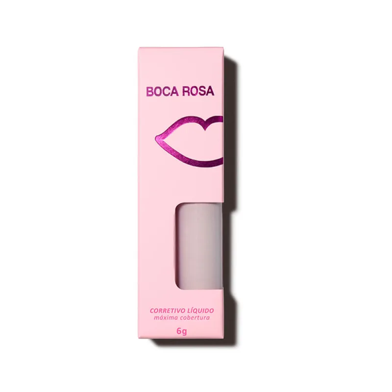 Corretivo Líquido Boca Rosa cor 01 Alta Cobertura 6g - BOCA ROSA