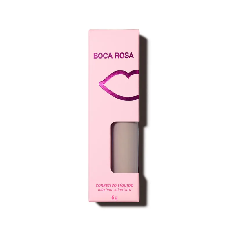 Corretivo Líquido Boca Rosa cor BR04 Alta Cobertura 6g - BOCA ROSA