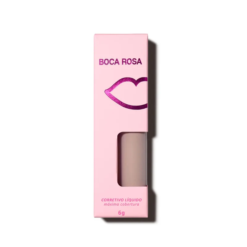 Corretivo Líquido Boca Rosa cor 30 Máxima Cobertura 6g - BOCA ROSA
