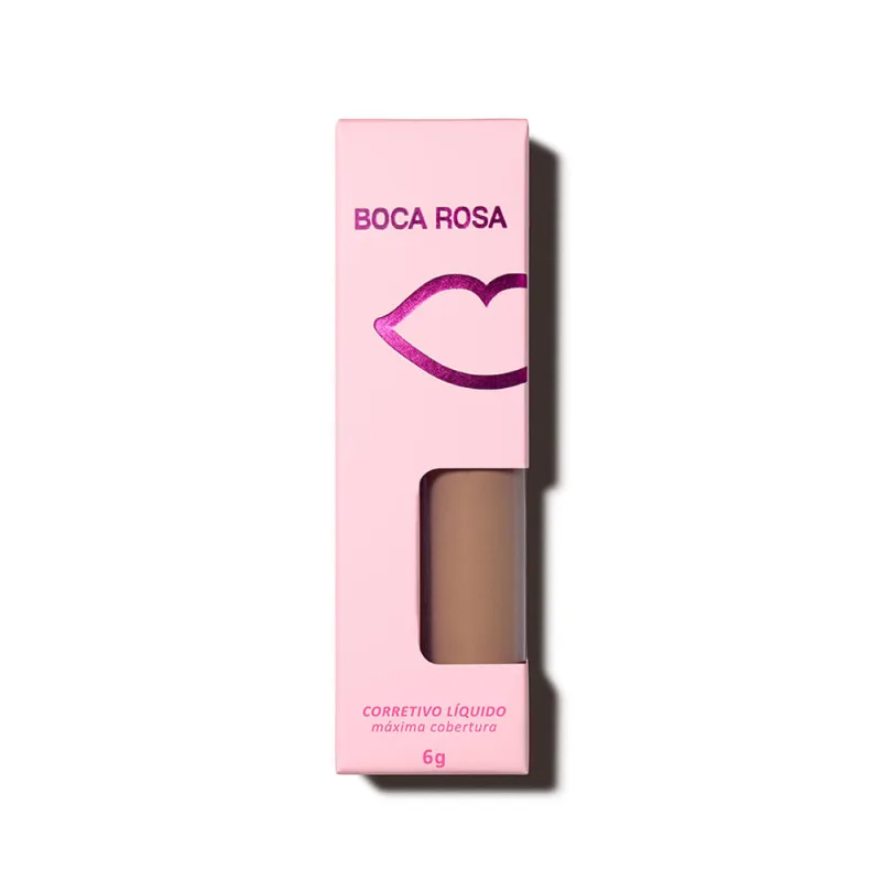 Corretivo Líquido Boca Rosa cor BR09 Alta Cobertura 6g - BOCA ROSA