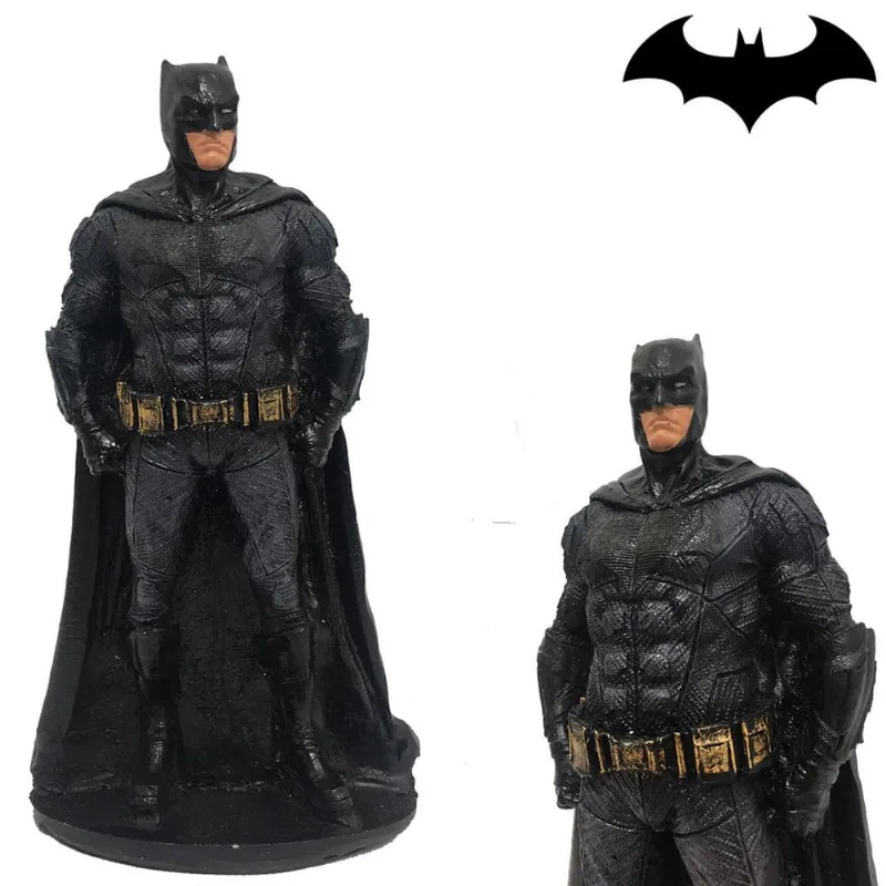 Boneco Batman Liga Da Justiça Figura De Ação 18Cm Resina