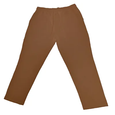 Calça Masculina Fluida Basic+ Algodão e Poliéster Marrom - Basic+