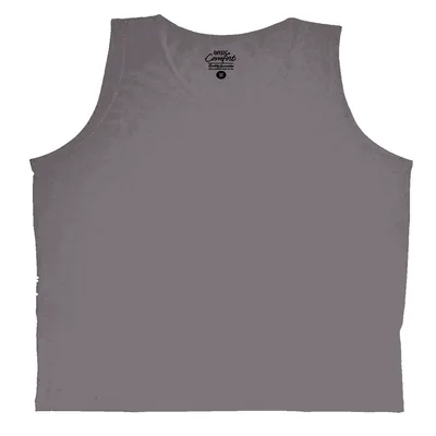 Regata Masculina Basic+ Algodão Cinza GG - Basic+