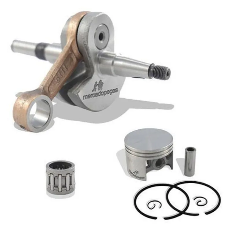 Eixo Virabrequim Pistão Gaiola Para Motosserra Stihl 038 380