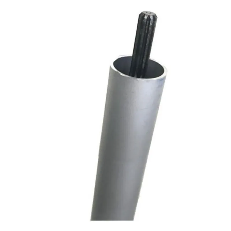 Tubo Cardan 28mm Com Eixo 8mm Roçadeiras 9x9 Estrias 1530mm