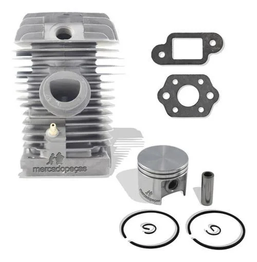 Cilindro Completo Para Motosserra Stihl 025 250 Com Juntas