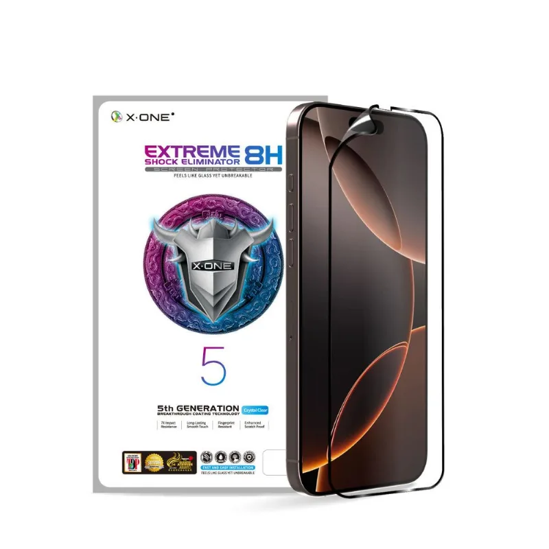 Película X-ONE de 5ª Geração C/Garantia Para iPhone 16 Pro