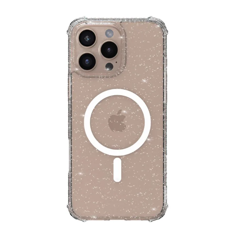 Capa X-ONE Dropguard Pro Glitter Magsafe Para iPhone 16 Pro Max