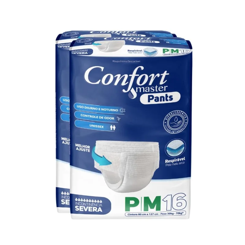 Fralda Geriátrica - Confort Master Pants - Jumbo - Incontinência - Confort Master