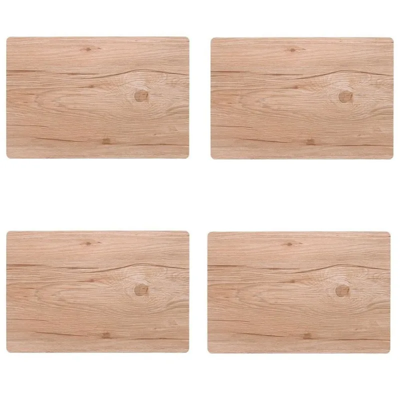 Jogo Americano 4 unidades Rustico Laminado Maple
