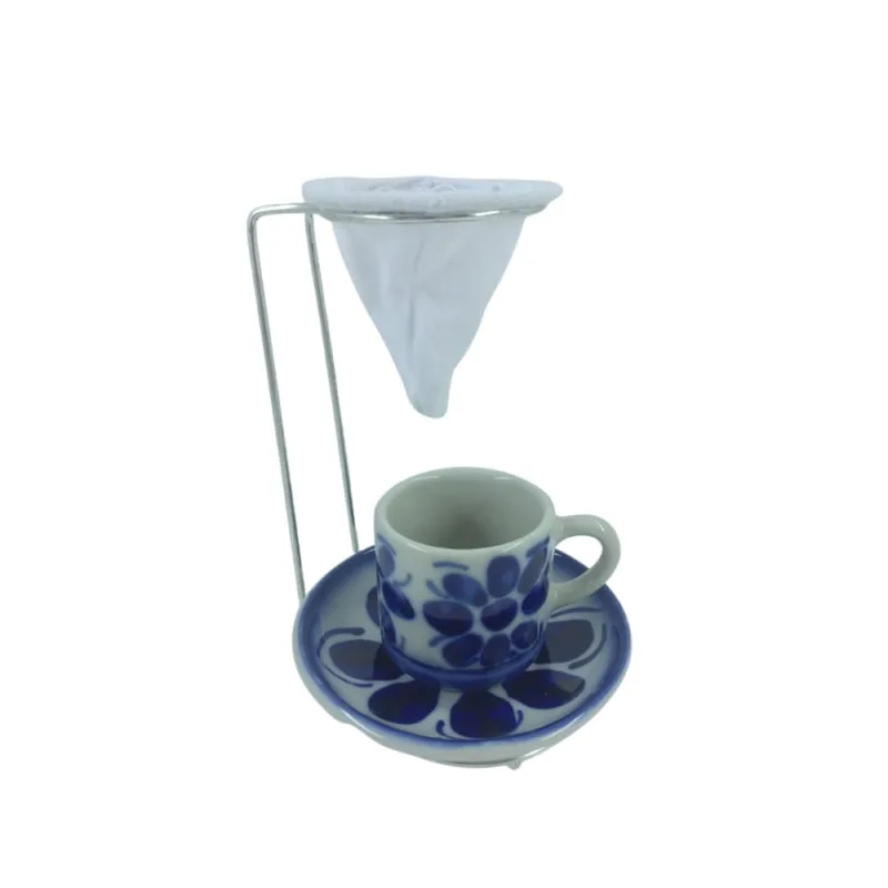 Cafezinho Individual Xicara 80 ml  Colonial Monte Sião - Silvana Vannucci - Utilidades Domesticas