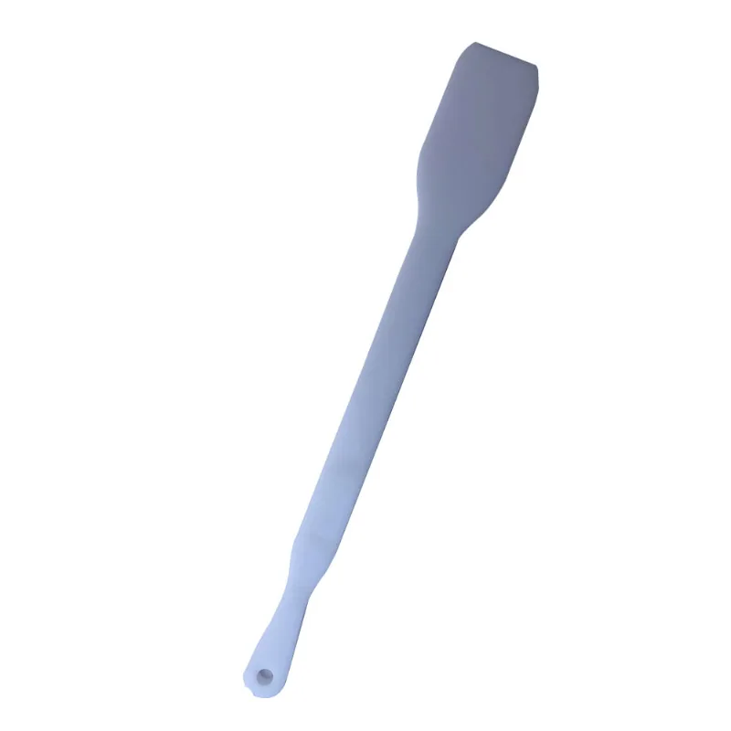 Colher do tipo pá em polietileno - branca - 41 cm