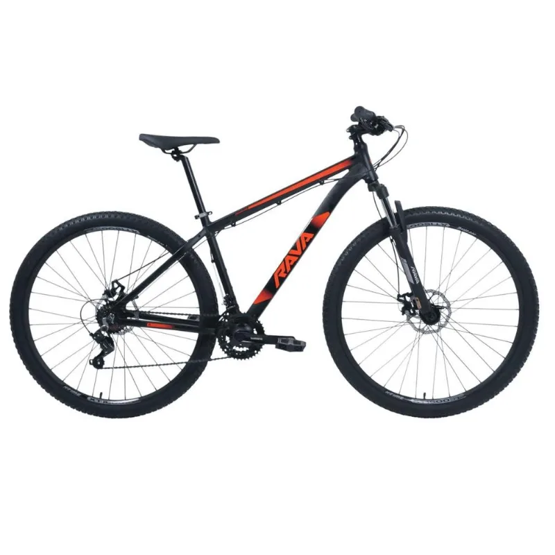 Bicicleta JPP Rava Pressure Aro 29 21 Velocidades Shimano Preto E Vermelho (MP)