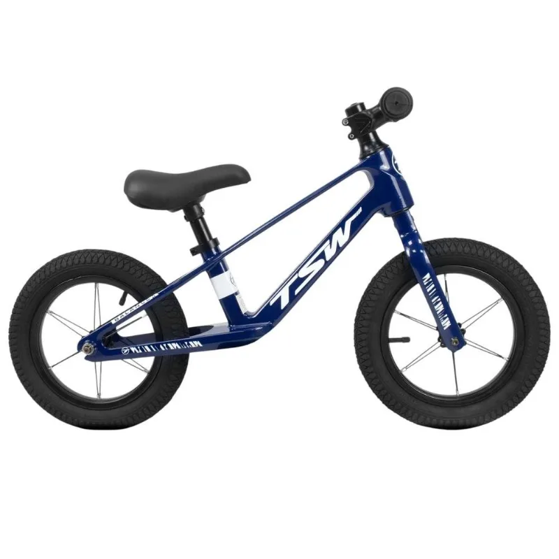Bicicleta De Equilíbrio Infantil JPP TSW Balance Steps 2 Aro 12 Azul E Branco (MP)