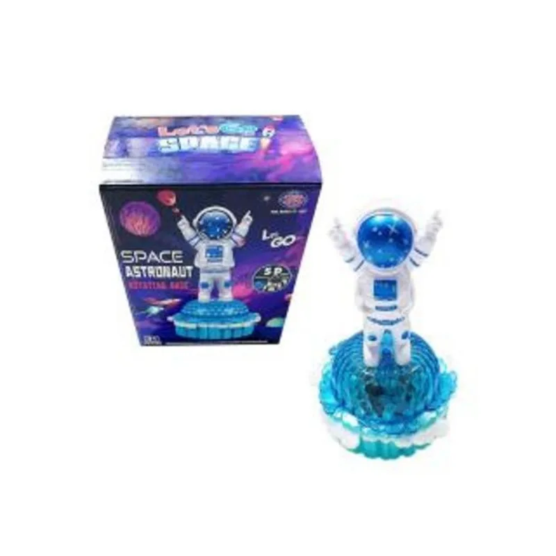 Brinca Brilha Robô Gira - Com Luz (1 Unidade)