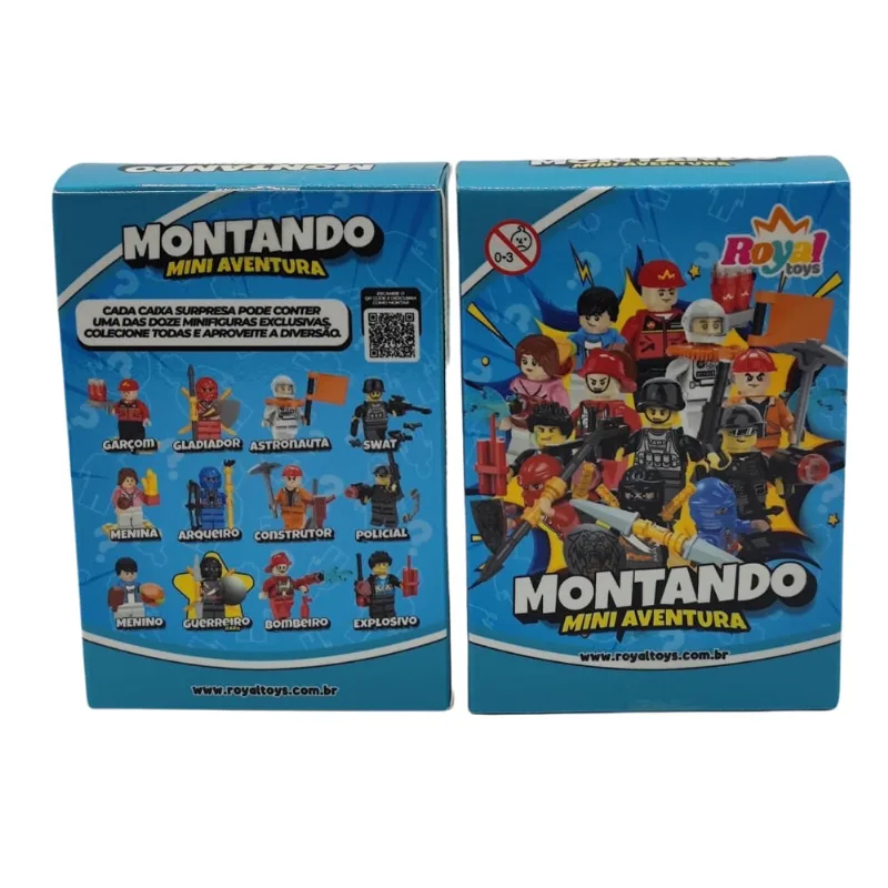 Montando Mini Aventura - Lego de varias profissões