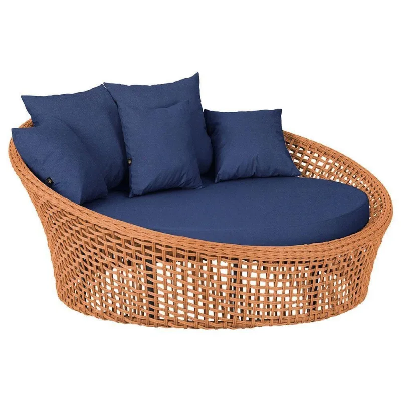 Chaise Hungria Pintura Preta Corda Náutica E10 Trama Terra Cota - trama - Artesanato
