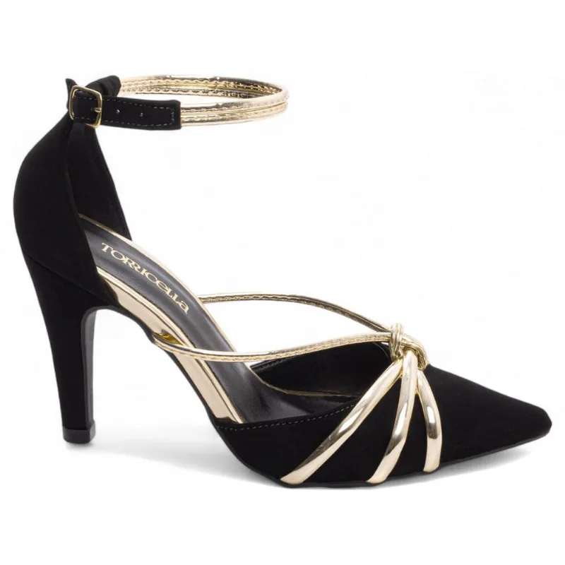 Sapato Scarpin Salto Alto Bico Fino Feminino Luxo Premium 10cm Torricella