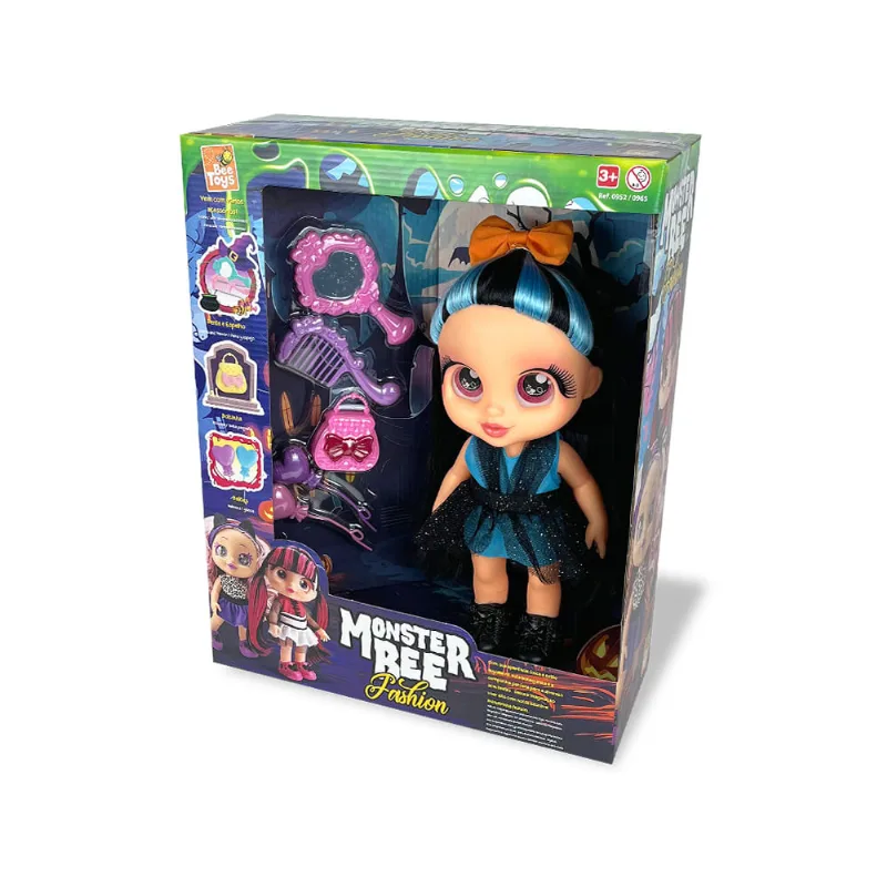 Brinquedo Boneca Monster Bee Isis Bee Toys - Bee Toys
